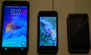 My phones - IPhones to Galaxy Note 4